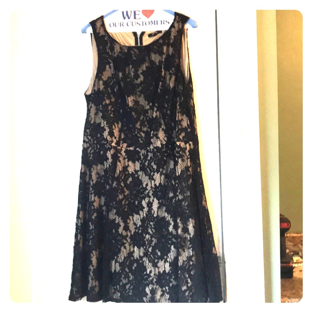 Apt. 9 Black Lace Dress